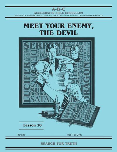 Accelerated Bible Curriculum - Meet Your Enemy - Volume 18